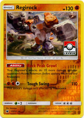 Regirock 53/111 Reverse Holo League Stamp Promo - 2017 Pokemon League